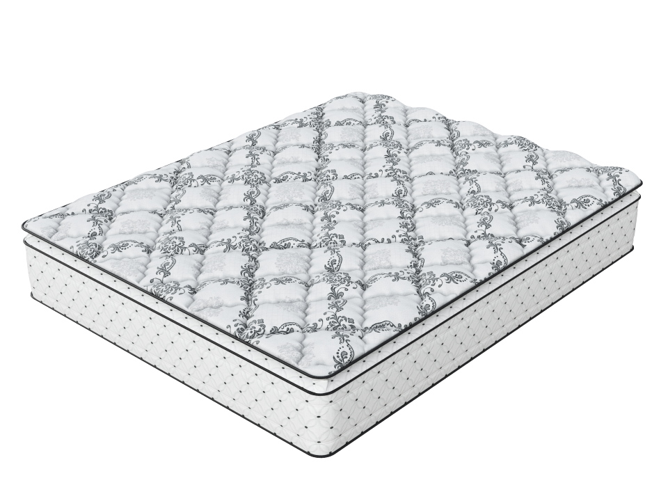 90-200 Матрас Verda Balance Pillow Top Silver Lace/Anti Slip